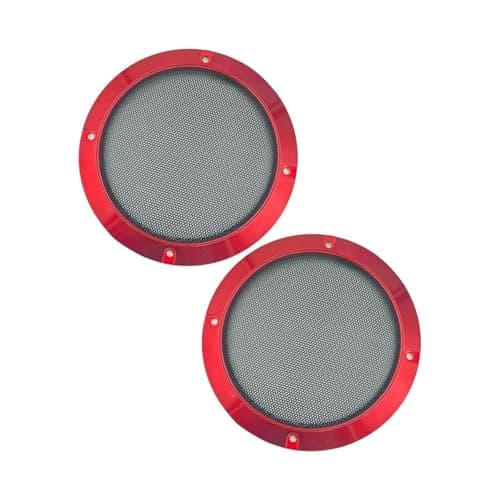 Meadawgs® 2 Pieces Speaker Grill Practical Round Subwoofer Grill for Speaker Cabinet 6.5 in| Vehicle Electronics & GPS | Car Audio & Video Installation 4