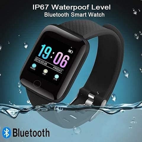Smart Fitness Watch For vivo V17 (India) Original Sports Touchscreen Smart Watch Bluetooth 1.3" Smart watch LED with Daily Activity Tracker, Heart Rate Sensor, Sleep Monitor and Basic Functionality fo 6