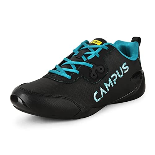 Campus Men Camp ZYLON Sneakers BLK - 7UK/India, Black