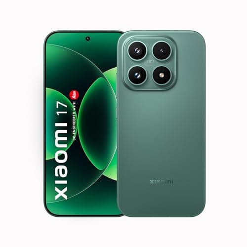 XIAOMI 17 (12GB/512GB)|50MP Leica Triple Camera|Snapdragon 8 Elite Gen 5|6.3" CrystalRes 1-120Hz AMOLED|6330mAh Battery|100W HyperCharge HyperOS 3|3500nits Display (Green)