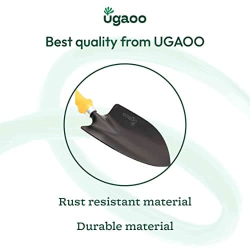 UGAOO Durable Gardening Hand Tool for Gardening - Trowel with PVC Handle 3
