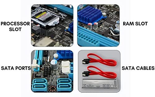 P.C.Desktop PC (Core i5-4570 / 16GB RAM / 512 GB SSD/710 2GB DDR3 GPU,HD Graphics 4600/ USB 3.0 /Free WiFi/HDMI/VGA/Ethernet(Win 11 & Basic Software Installed) 5