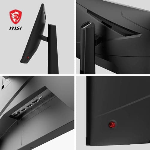 MSI MAG 274UPF E2 27 Inch UHD Gaming Monitor - 3840 x 2160 Rapid IPS Panel, 160 Hz/0.5ms (GtG, Min.), 133% sRGB Colour Gamut, Frameless Design, VESA DisplayHDR 400 - DisplayPort 1.4a, HDMI, USB Type-C 4