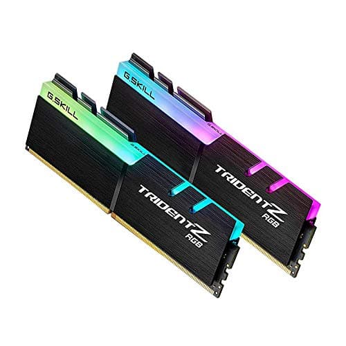 G.Skill Trident Z RGB 16GB (1 * 16GB) DDR4 3200MHz CL16-18-18-38 1.35V Desktop Memory RAM - F4-3200C16S-16GTZR 5