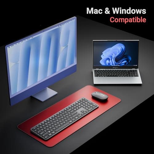 Zebronics Wireless Keyboard & Mouse Combo, 2.4GHz + Multi BT Toggle, Scissor Switch, Mac & Win Toggle, UV Coated Keys, Multimedia Keys, Upto 1600DPI, Type-C Charging, High Precision (Companion 5002) 5