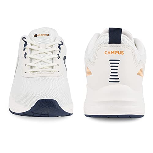 Campus Men's Camp-Glacier Running Shoes Off WHT/MSTD - 9UK/India 3