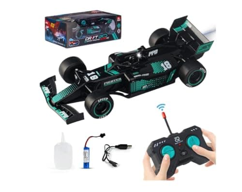 1:18 RC High-Speed F1 Drift Car | Remote Control Racing Toy for Kids with Rotating Action | Colour May Vary | 4