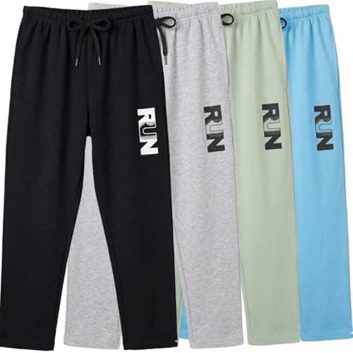 VVN Kids Lower Track Pants for Boys & Girls – Kids Joggers Cotton Lower, Sports Track Pant, Casual Wear Pants, Running Workout Activewear Lower, Regular Wear Training Pants-Pack of 4
