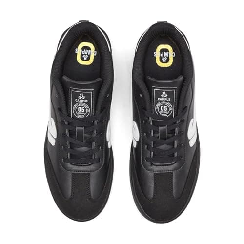 Campus Men's ROLIM BLK/WHT Sneakers - 6UK/India 1 Pair 4
