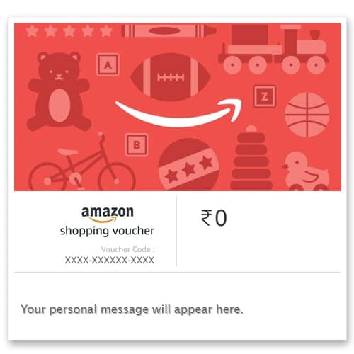 Amazon Shopping Voucher | Valid for physical products on Amazon.in