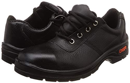 Tiger Lorex PU Sole Leather Safety Shoes ISI (10) 5