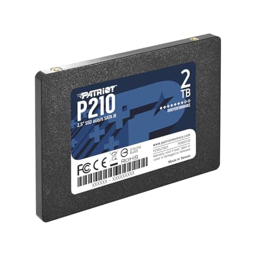 Patriot Memory P210 2TB Internal SSD SATA 3 2.5 Solid State Drive P210S2TB25 3