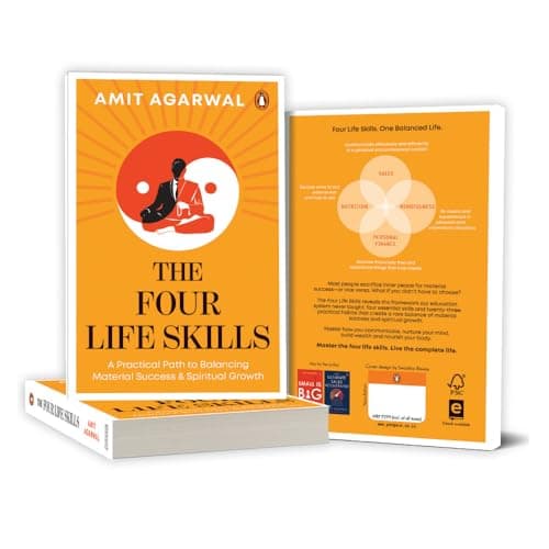The Four Life Skills: A Practical Path to Balancing Material Success and Spiritual Growth Self-Help Guide to Sales, Mindfulness, Personal Finance, and Nutrition 5