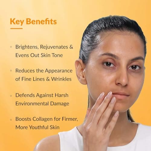 Fixderma 25% Vitamin C Serum for Face, C" Enhance for Glowing Skin, Anti Aging Face Serum for Unisex Reduces Fine Lines, Wrinkles & Age Spots, Skin Brightening & Lightening for Face, 15ml 3