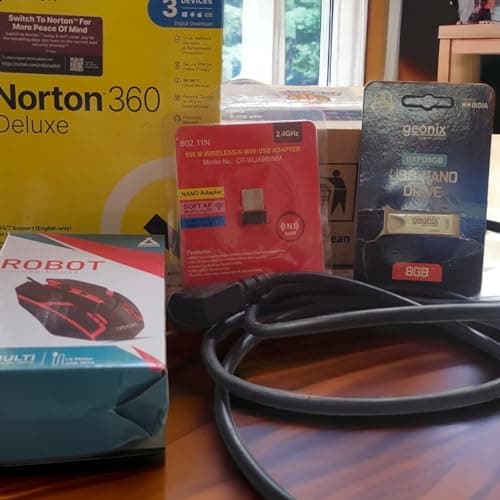 SquareOne OFFICEMATE i3 PRO High Performance Desktop Computer/Core i3 2nd Gen/8GB Ram/ 500GB HDD/128GB SSD/WiFi/Wardwiz Antivirus Zeb Myst Cabinet 5