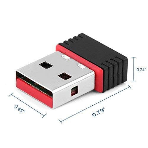 SWAPKART USB WiFi Receiver Upto 950 Mbps Wireless Network Card Adapter WiFi Dongle for Desktop Laptop PC Windows 10 8 7, MAC OS, Driver CD.WPA/WPA2 Encryption Standards 3