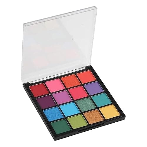URBANMAC Highly Pigmented Mesmereyes Smoky Eyes, 16-Color Eyeshadow Palette | Multicolor | Matte Finish | Shimmery Eye Shadow Palette(2)