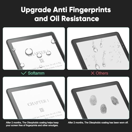 VERTUS® Premium Tempered Glass Screen Protector for All-new Kindle Kindle Paperwhite 6.8" (11th Gen-2023/2021) || Paperwhite Signature Edition 6.8" || Paperwhite Kids 6.8" (11th Gen) [2-PACK] 3