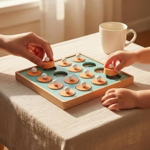 SNAPPSY Fungus Memory Chess Focus Training Radish Memory Chess Parent-Child Interaction Concentration for Preschoolers, Kindergarten, Ty 4