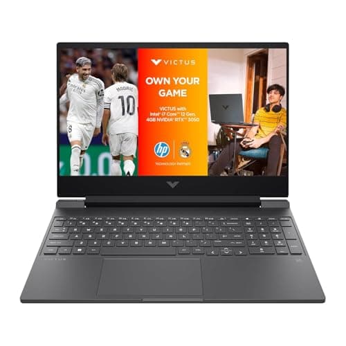 HP Victus Gaming Laptop, 12th Gen Intel Core i7-12650H, 4GB RTX 3050 GPU, 15.6-inch (39.6 cm), FHD, IPS, 144Hz, 16GB DDR4, 512GB SSD, Backlit KB, B&O, Dual Speakers (MSO, Silver, 2.29 kg), fa1411TX