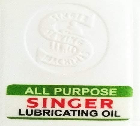 SINGER Sewing Machine Lubricating Oil for Textile Machinery Pack Of 2-50 Ml Each. 2