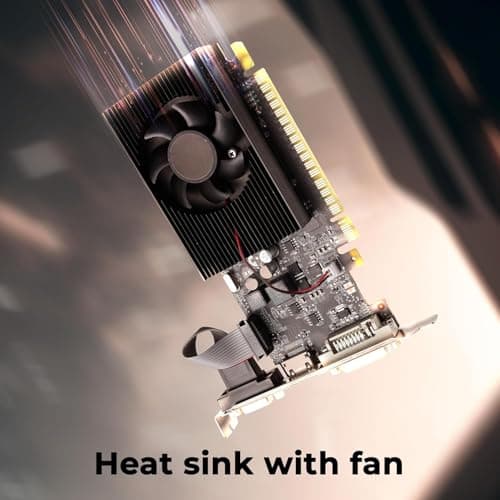 ZEBR0NICS GT740 4GB Graphics Card | Powered by NVIDIA | GDDR3 128-bit | PCIe x16 3.0 | HDMI, DVI, VGA | Up to 2560x1440@60Hz | PhysX Support | Cooling Fan Heatsink 4