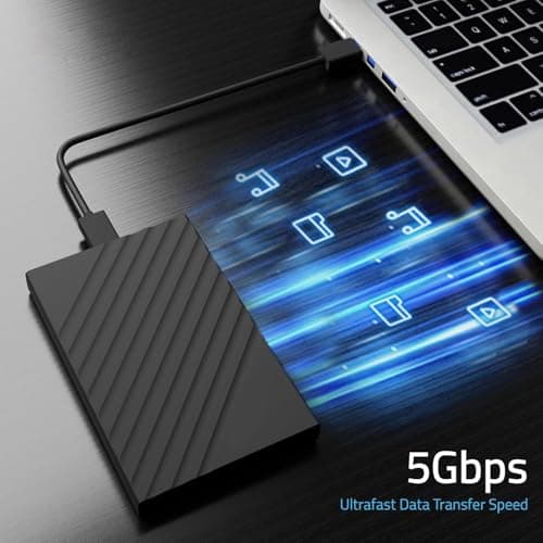 CARE CASE 3.0 - Portable External Hard Disk - 1 TB -USB 3.0 for PC Laptop Windows and Mac, External HDD – Black (1 TB) 4
