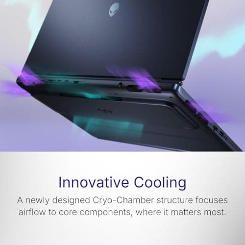 Alienware 16X Aurora Gaming Laptop, AI Enabled Intel Core Ultra9 HX Processor, 32GB DDR5, 1TB SSD, NVIDIA GeForce RTX 5070, 8GB GDDR7, 16" QHD+ 240Hz Display, Backlit KB, Interstellar Indigo, 2.66kg 5