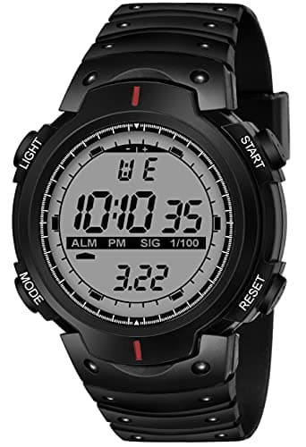 Acnos® Premium Brand - A Teymex Digital Watch Shockproof Multi-Functional Automatic Black Strap Waterproof Digital Sports Watch for Men's Kids Watch for Boys - for Men Pack of 1