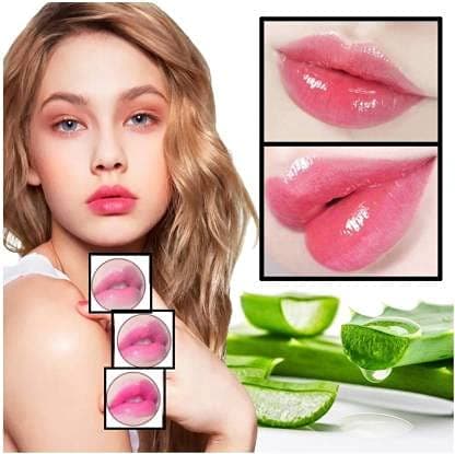 VBA Long Lasting Nutritious Lip Balm Lips Moisturizer Magic Temperature Color Changing Aloe Vera Lipstick Pack of 3 3