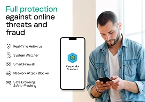 Kaspersky | Standard Security | 10 Devices | 1 Year | Email Delivery in 1 Hour 3
