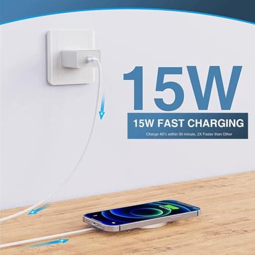 Umake 15W Magnetic Wireless Fast Charger, Charging Pad, Slim & Portable, BIS Certified, Compatible with iPhone 16/15/14/13 Series & Android Devices 5