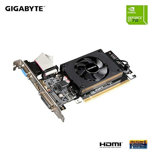 GIGABYTE GeForce GT 710 2GB ddr3_sdram pci_e Memory Graphics Card (GV-N710D3-2GL) 3