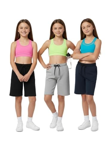 THE BLAZZE Girls School Uniforms Shorts R001 VBG83 Black Grey Navy 13 Years 14 Years