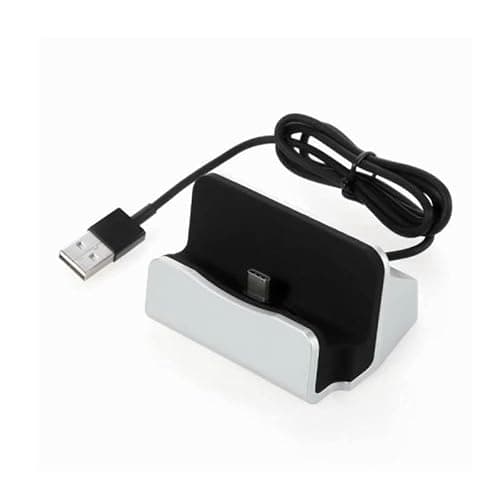 Chargeworld Portable and Lightweight cro USB Dock Charging Station Mobile Phone Stand for All Android Smartpho & Tablets 3