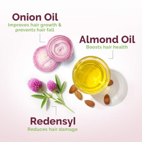 Mamaearth Onion Hair Oil for Men & Women with Onion & Redensyl for Hair Fall Control, Hair Growth Oil for Hair Fall - 250ml 5