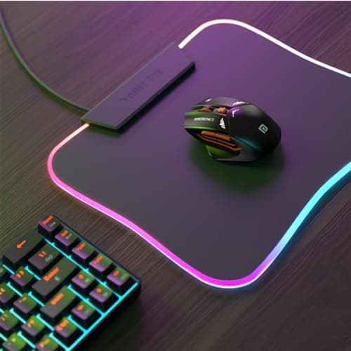 Portronics Vader Pro Wireless Gaming Mouse with 2.4 GHz Receiver, 6 Buttons, Thumb Support, High-Precision Tracking, Ergonomic Comfort, Adjustable Optical DPI for Laptop, PC, Mac (Midnight Black) 5