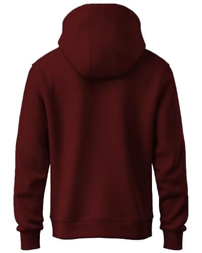 Khakey Hoodie for Mens | Anime Naruto Kakhashi Face Printed Trendy Stylish Hoodies for Men | Best Winter Wear Sweatshirt with Hood (in, Alpha, XL, Regular, Maroon_0801) 2