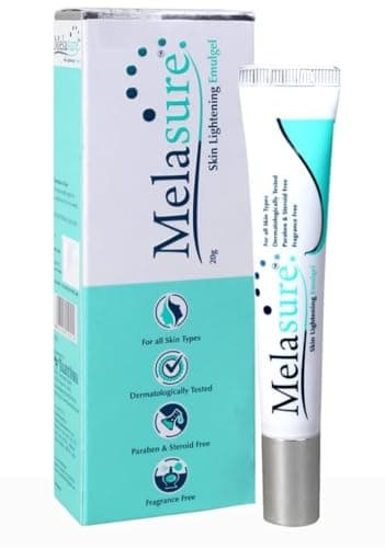 Melasure Skin Lightening Emulgel, All Skin Types, 20g
