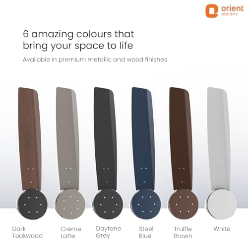 Orient Electric Newly Launched 1200 mm Proton BLDC | BLDC energy saving ceiling fan with Remote |BEE 5-star rated | Saves up to 50% on electricity bills | 3 year warranty by Orient | Cream Latte 5