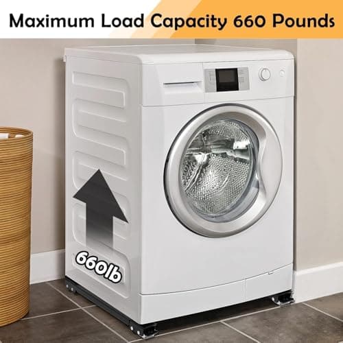 DRANZ Furniture Lifter and Mover Tool Set with Wheels, Heavy Duty Furniture & Appliance Moving Rollers, Bed Lifter Tool, Fridge Slider, Easy Shifting for Sofa, Table, Cupboard, Washing Machine (White) 6