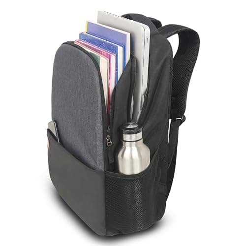 Skybags Evo 3 Compartment Laptop Backpack Black & Grey, 18 Liter 5