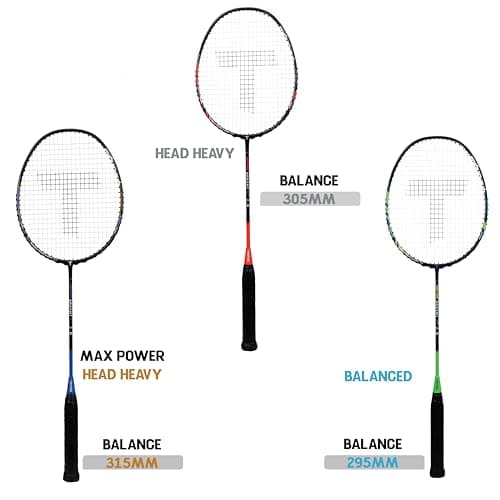 TANSO Arashi 2.0 Full Graphite Ultra Light Weight Carbon Fibre Strung Badminton Racket with Free Full Racquet Cover (77 Grams, 32 Lbs Tension, Strung with Premium Strings) (Blue) 5
