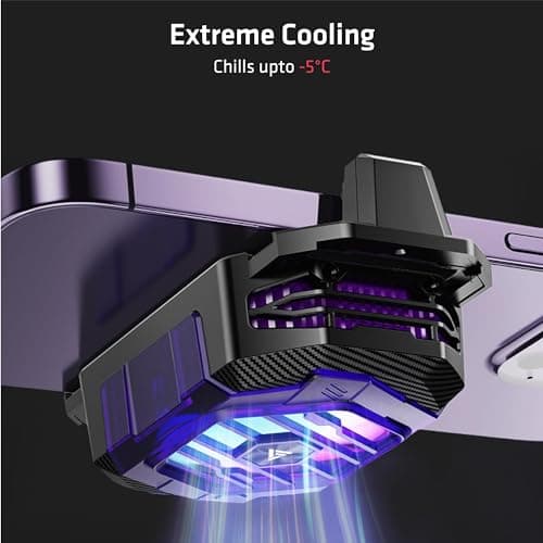 Vero Forza Arctic Pro V3 Mobile Cooler for Gaming, Phone Cooler, for Bgmi, Pubg, Cod, Freefire & Fortnite(iPhone/Android) 2