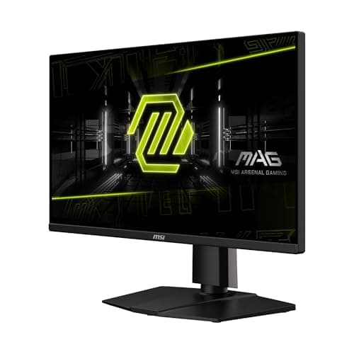 MSI MAG 255PXF 24.5 Inch FHD Gaming Monitor - 1920 x 1080 Rapid IPS Panel, 300 Hz / 0.5ms (GtG, Min.),120% sRGB Colour Gamut, Frameless Design, HDR Ready - DisplayPort 1.4a, HDMI™ 2.0b(FHD@240Hz) 3
