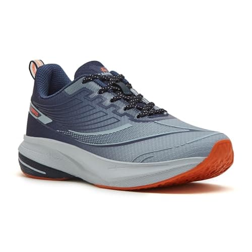 Campus Men's DRIVO L.Gry/Navy Running Shoes - 8UK India 1 Pair
