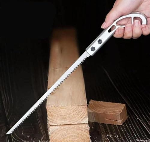 Hand Saw Portable Garden Household Anti-Skip Hand Steel High Strength Tool Ice Hand Saw Cutter Wood Saw Hand Tree Cutting (9 Inch Pack of 1) 2