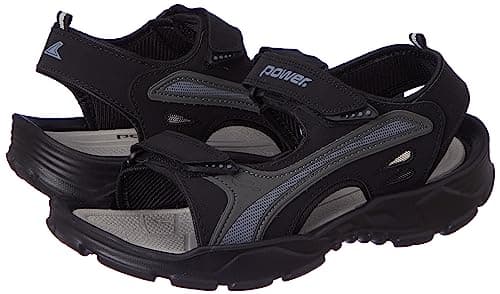 Power Stricker E Men's Black Sandals - 9 UK (8616430) 3