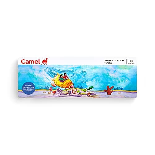 Camel Student Water Color Tube - 5ml Tubes, 18 Shades