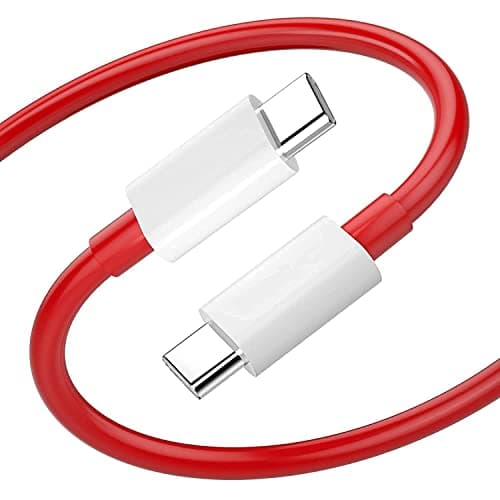 Type C to C USB Cable for Acer ChromeBook Tab10 USB Cable Original Like | Data Sync Cable | Rapid Quick Dash Fast Charging Cable | Charger Cable | Type-C to USB-C Cable (3.1 Amp, C to C USB- RED)